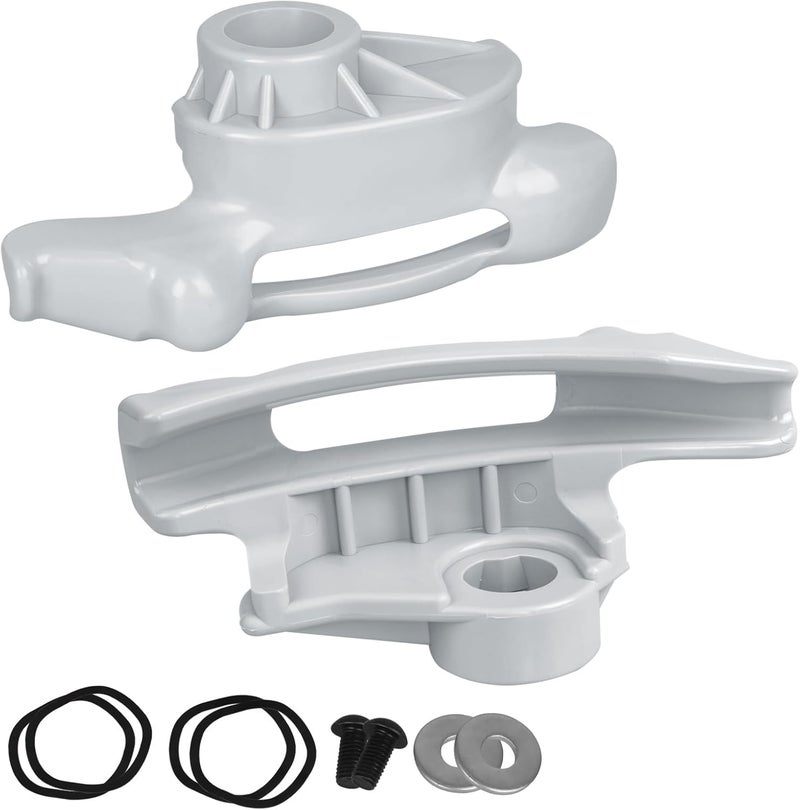 IWIWE Replacement for Coats Tire Machine Duck Head/Duck Bill – Part# 8184432/TC184432, Low Profile Nylon Mount/Demount Kit (Grey 2Pack) - Image 1